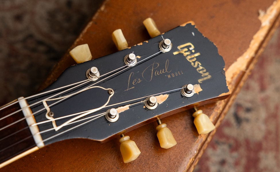 1953 Gibson Les Paul Headstock