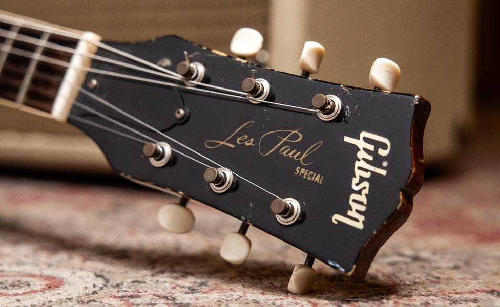 1959 Gibson Les Paul Special Double Cut Headstock