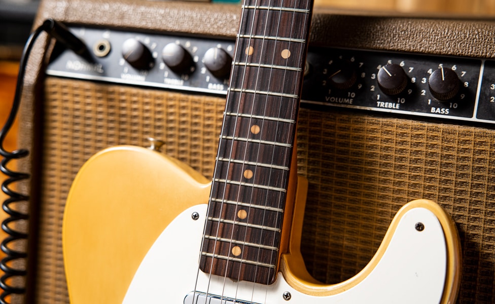 1961 Fender Telecaster in Blonde with Rosewood Slab Fingerboard