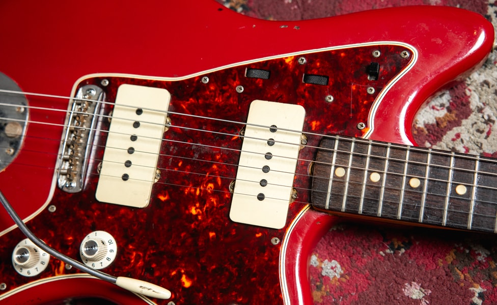 1965 Vintage Fender Jazzmaster Pickups in Red