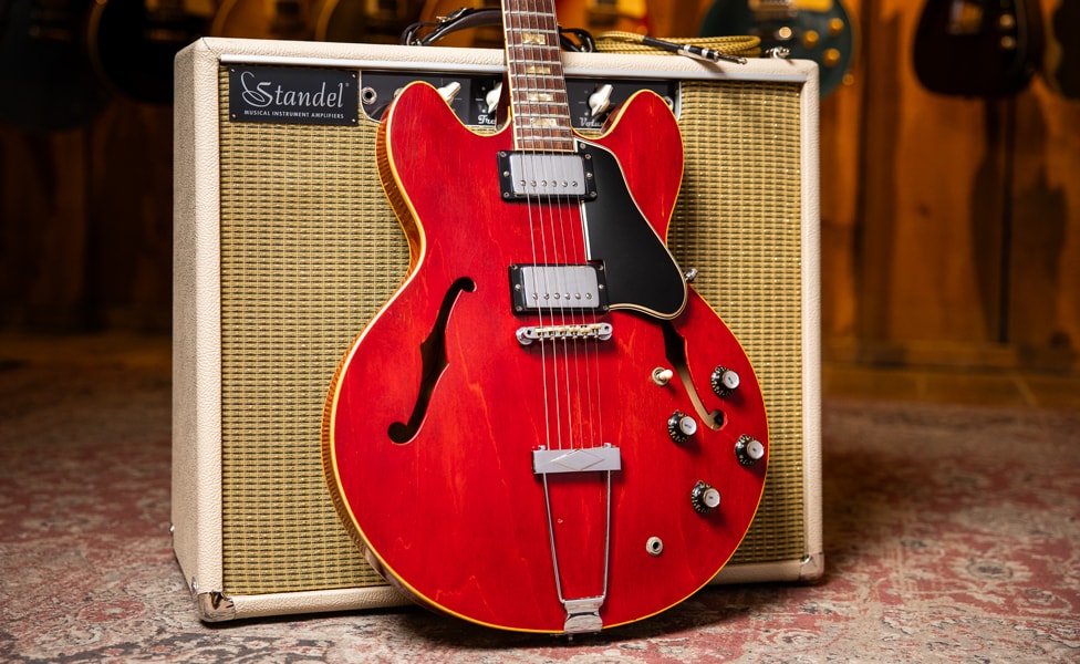 1966 Gibson ES-335 in Cherry Red