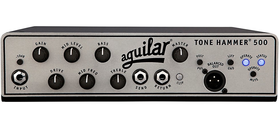 Aguilar Tone Hammer 500 Bass Amp Head