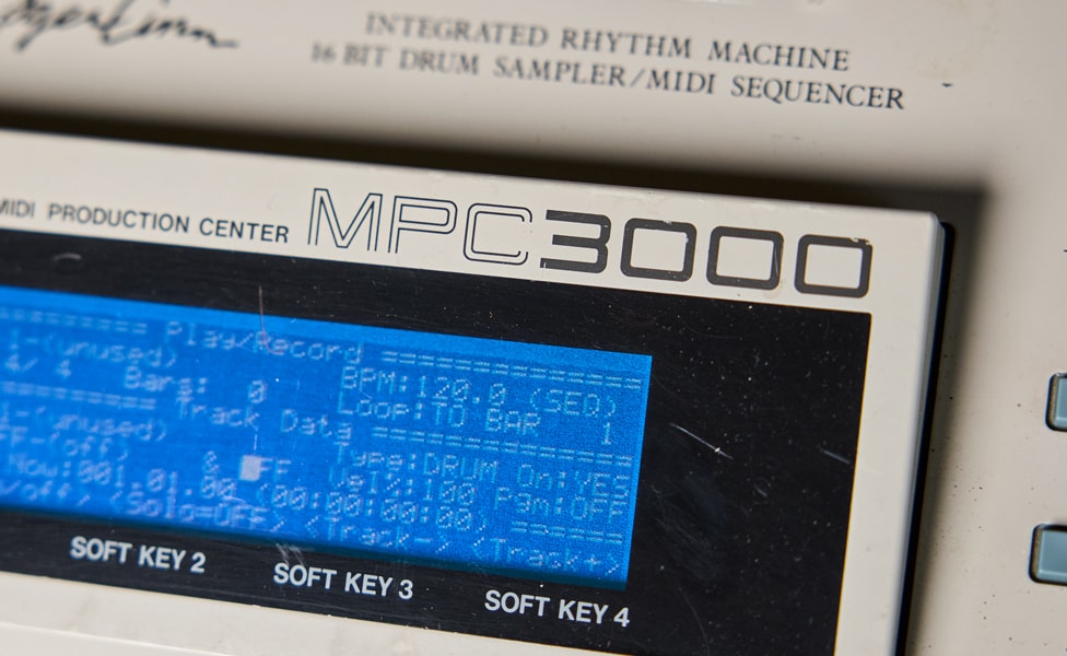 Akai Professional MPC3000 Display