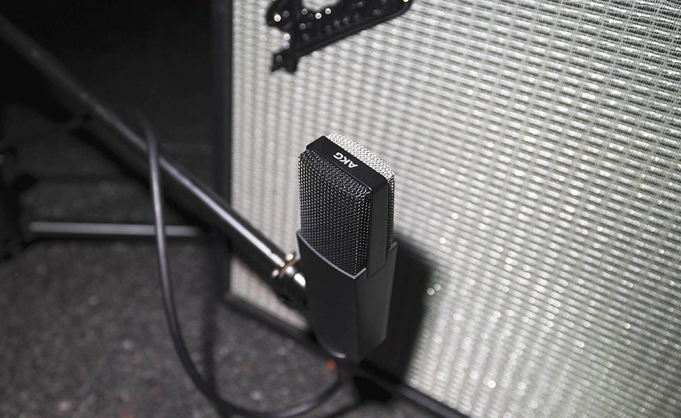 AKG C104 Miking Guitar Amplifier