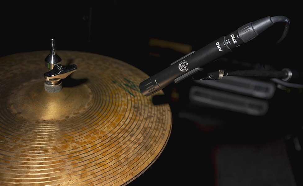 AKG C151 Miking Hi-Hats