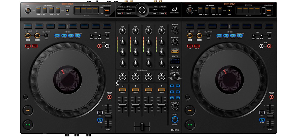 AlphaTheta DDJ-GRV6 Performance DJ Controller