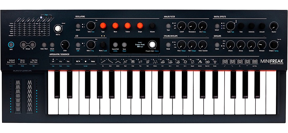 Arturia MiniFreak 6-Voice Polyphonic Hybrid Synthesizer