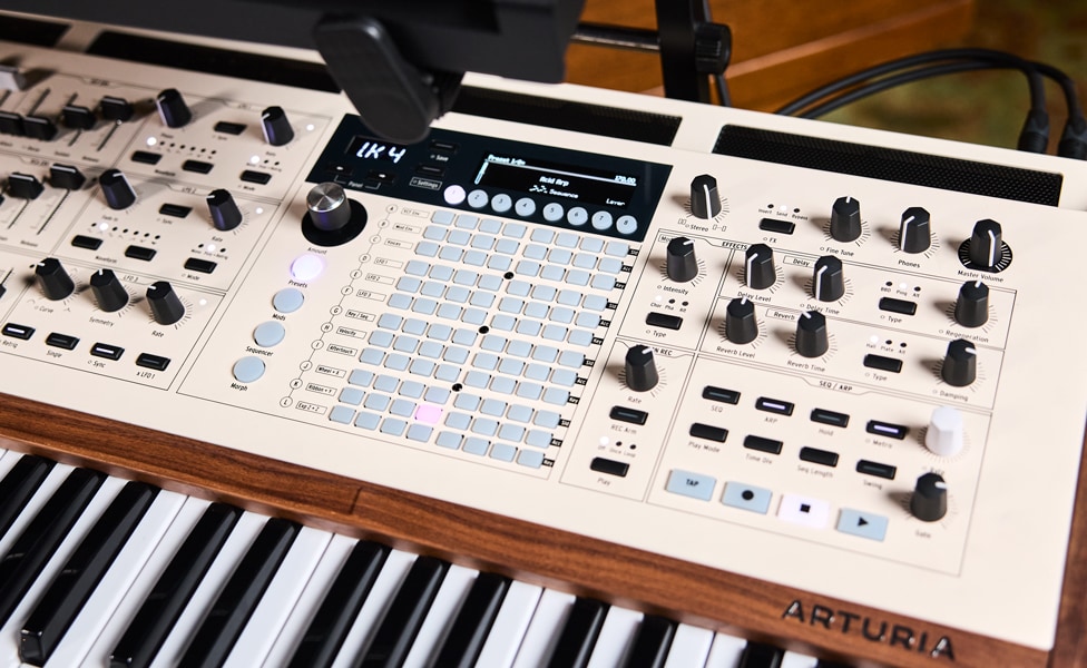 Arturia PolyBrute 12 12-Voice Polyphonic Analog Synthesizer Control Panel