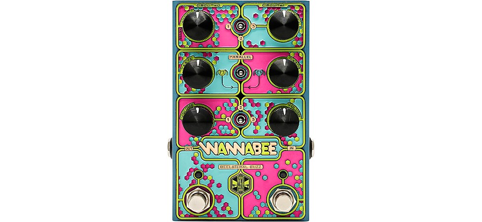 Beetronics FX Wannabee Beelateral Buzz Dual-Drive Overdrive Pedal