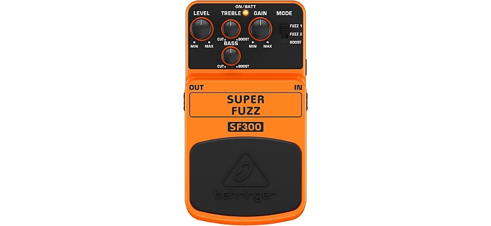 Behringer SF300 Super Fuzz Effects Pedal