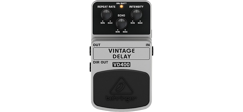 Behringer VD400 Vintage Delay Analog Delay Effects Pedal