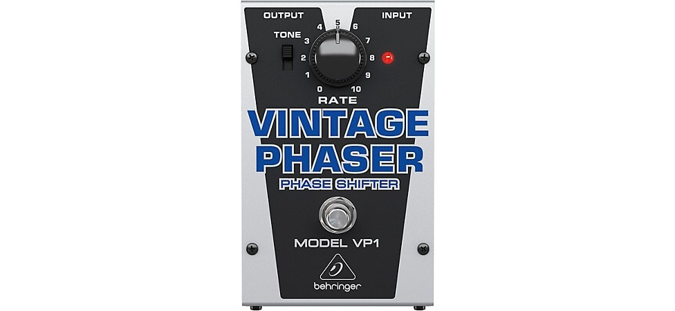 Behringer VP1 Vintage Phaser Effects Pedal