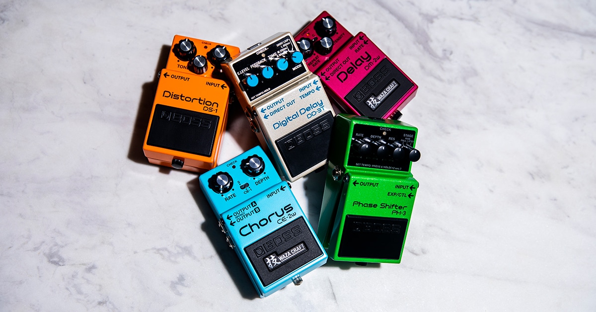 The Best BOSS Pedals to Upgrade Your Guitar Rig