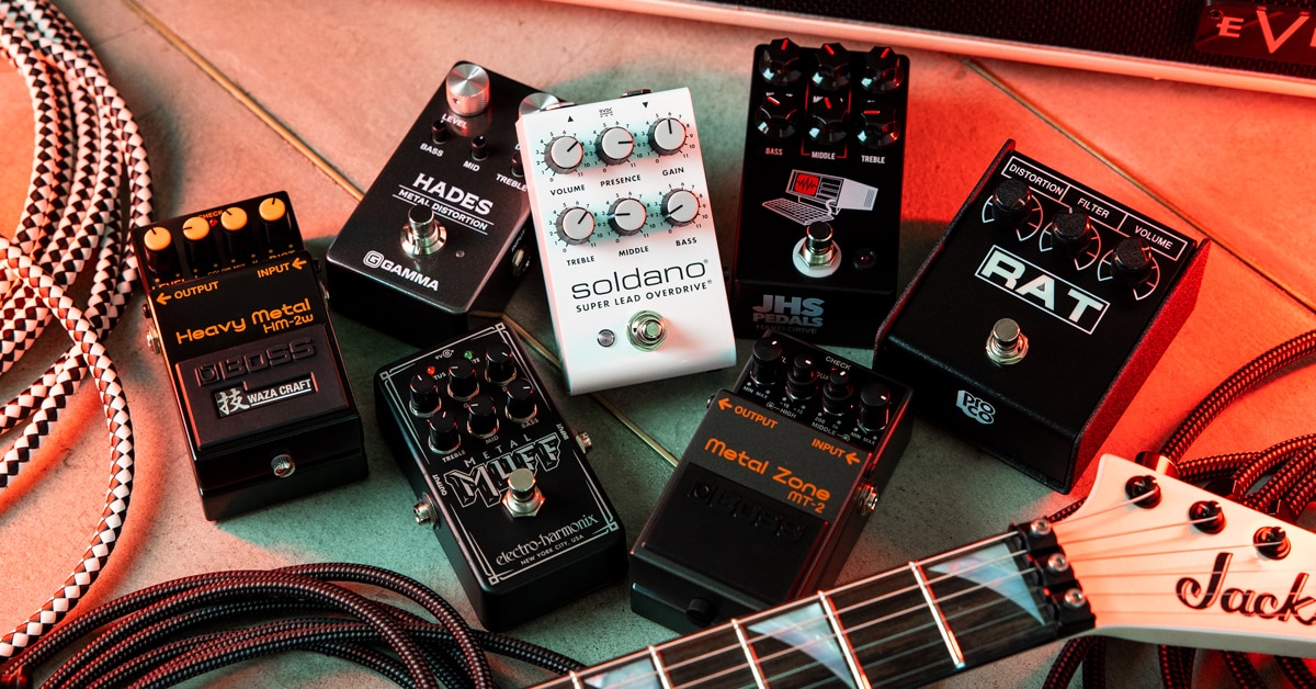 The Best Distortion Pedals for Metal