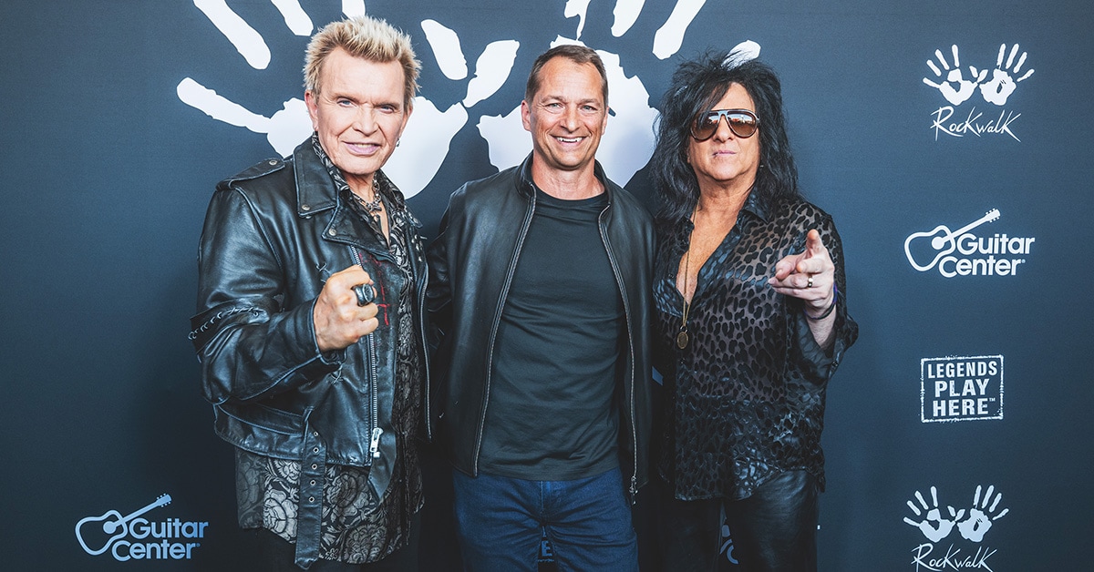 Billy Idol and Steve Stevens Inducted into 2026 Rockwalk Class of Legends