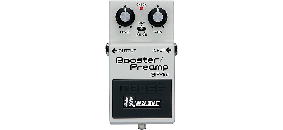 BOSS BP-1W Waza Craft Booster/Preamp Effects Pedal