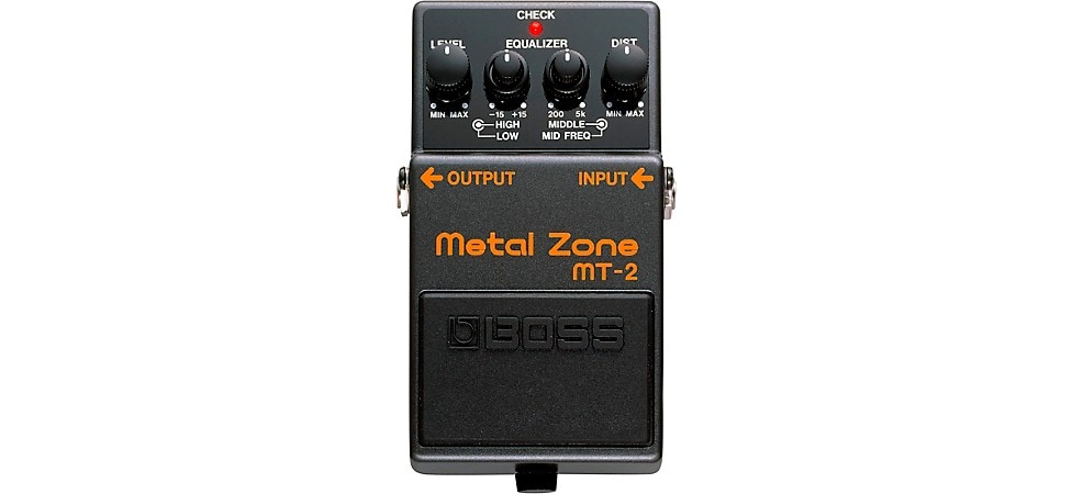 BOSS MT-2 Metal Zone Guitar Effects Pedal