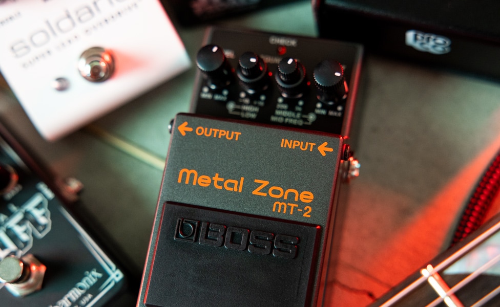 BOSS MT-2 Metal Zone Distortion Guitar Effects Pedal