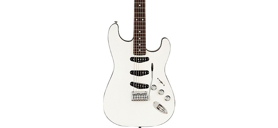 Fender Aerodyne Stratocaster Bright White Electric Guitar