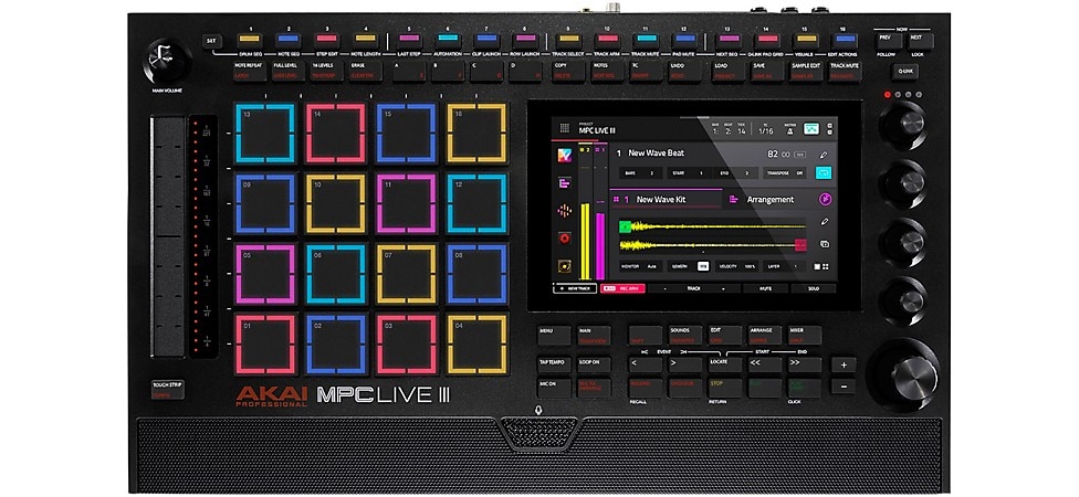 AKAI Professional MPC Live III Top View