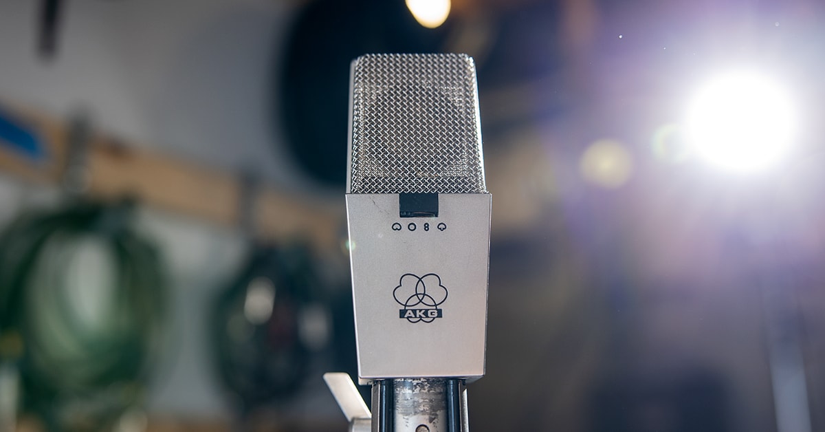 A Guide to the AKG C414 Condenser Microphone