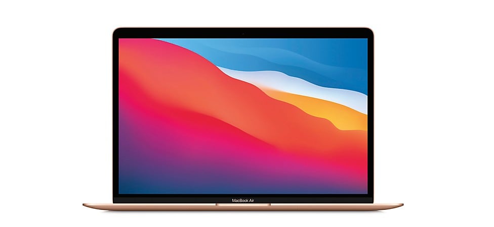 Apple MacBook AIR 13.3" 3.2GHz M1 8-CORE 8GB 256GB SSD Gold