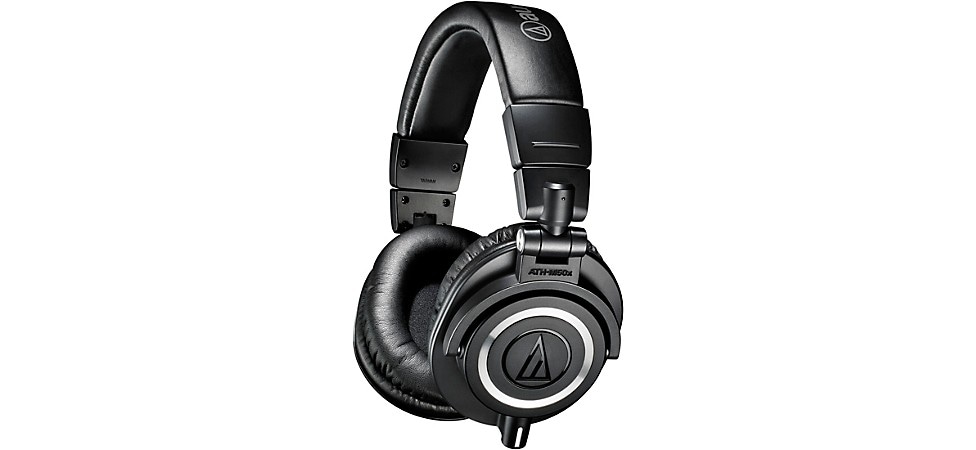 Audio-Technica ATH-M50x Closed-Back Studio Monitoring Headphones