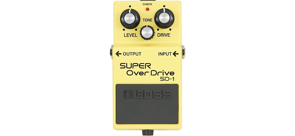 Boss SD-1 SUPER OverDrive Pedal