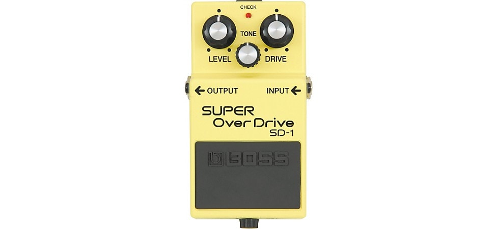 Boss Super Overdrive Pedal