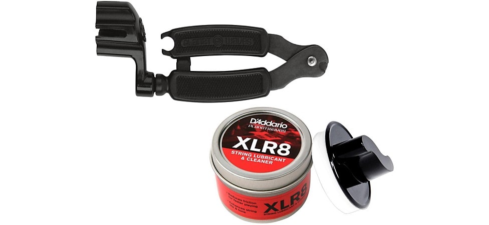D'Addario Planet Waves Pro-Winder/Cutter & XLR8 String Lubricant/Cleaner Kit