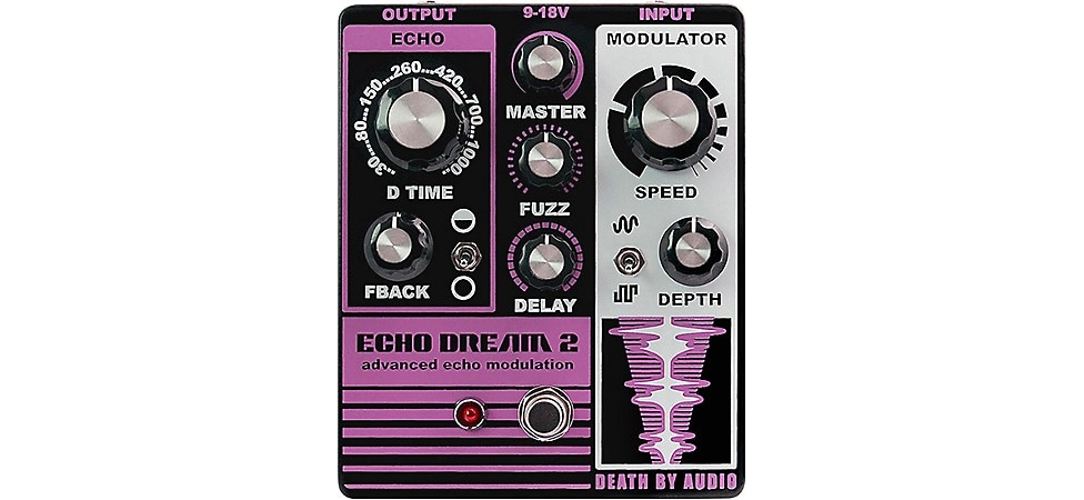 Death By Audio Echo Dream 2 Delay Pedal