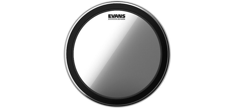 Evans EMAD 2 Clear Batter Bass Drum Head