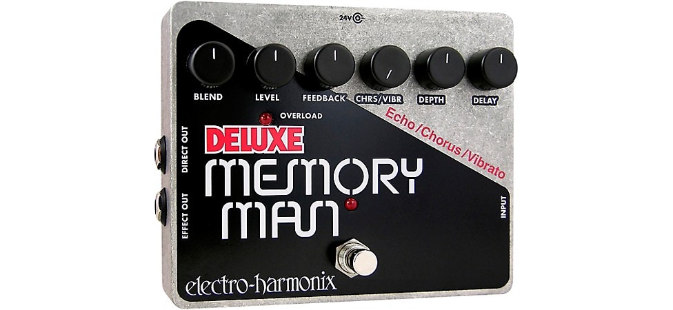 Electro-Harmonix Deluxe Memory Man XO Delay Pedal