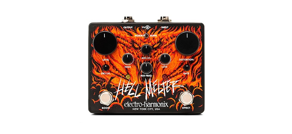 Electro-Harmonix Hell Melter Distortion Pedal
