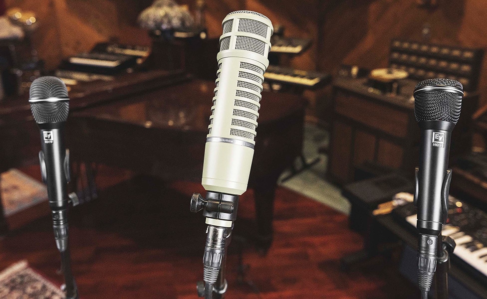 Electro-Voice RE20, ND76 and ND96 Microphones