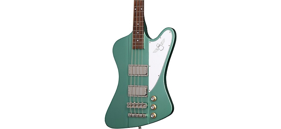 Epiphone Thunderbird '64 Electric Bass Guitar in Inverness Green