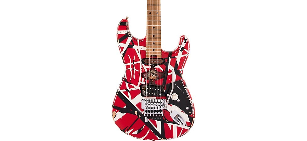 EVH Striped Series Frankie Electric Guitar