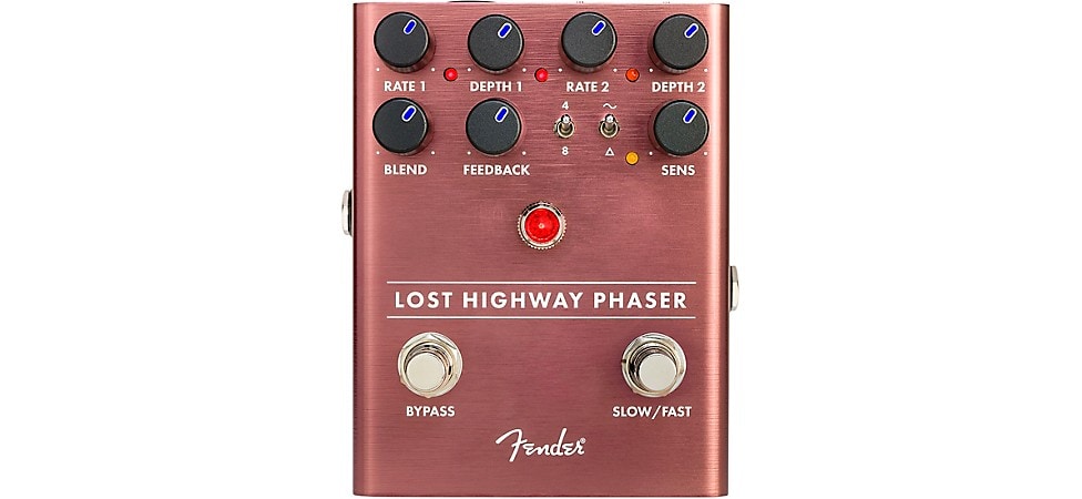 Fender Lost Highway Phaser Effect Pedal