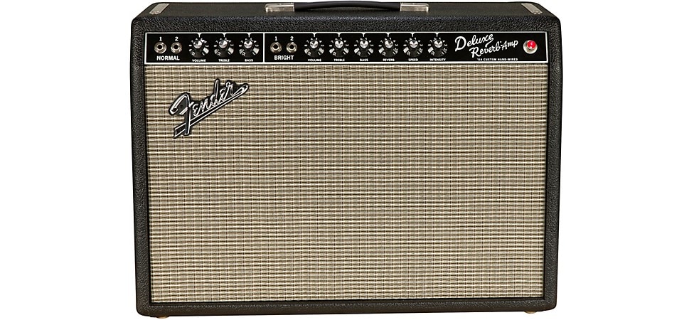 Fender '64 Custom Deluxe Reverb 20W 1x12 Tube Guitar Combo Amp