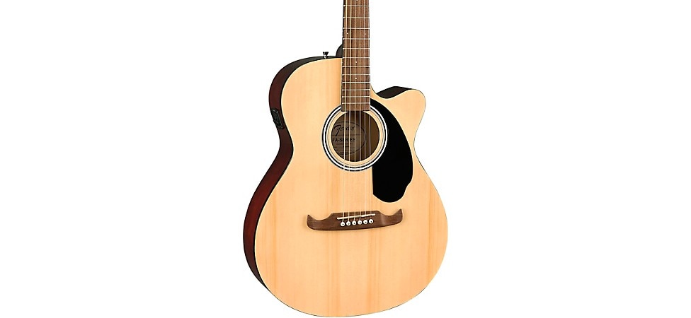 Fender FA-135CE Concert Acoustic-Electric Guitar Natural