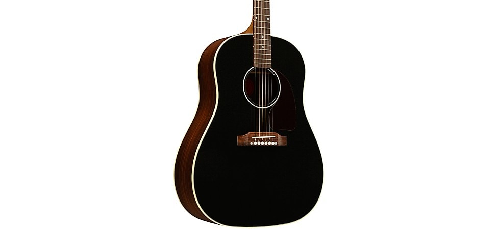 Gibson J-45 Standard Rosewood Limited-Edition Acoustic-Electric Guitar Blacktop