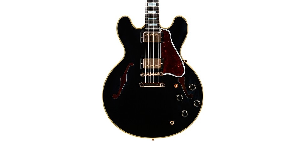 Gibson Custom 1959 ES-355 Reissue Stopbar VOS in Ebony