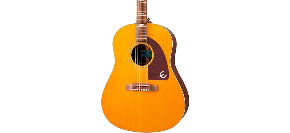 Epiphone Masterbilt Texan Acoustic-Electric Guitar Antique Natural Aged Gloss