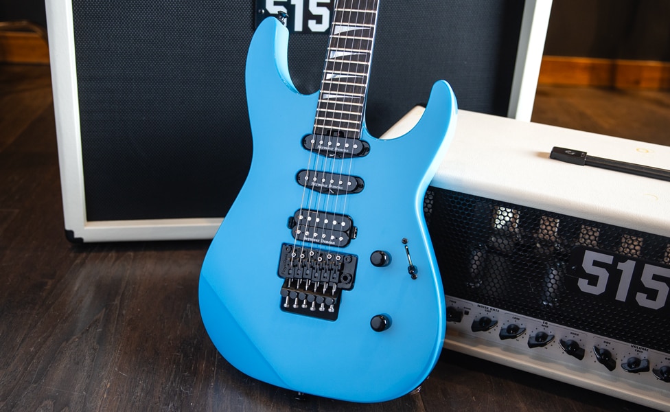 Jackson American Series Soloist SL3 Electric Guitar Riviera Blue