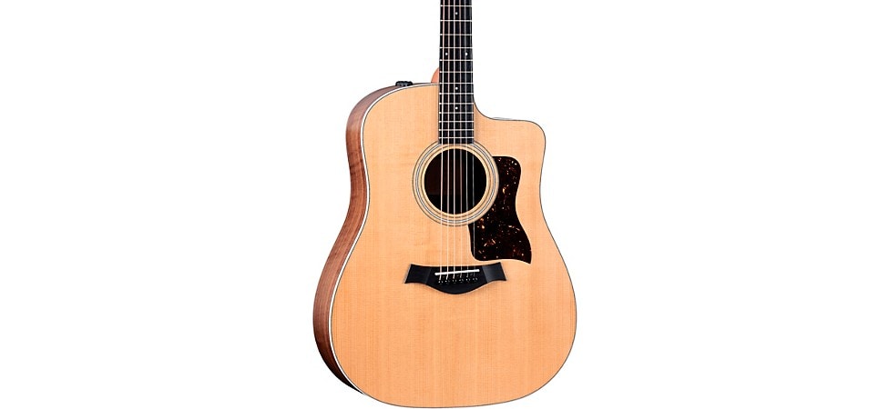 Taylor 210ce Dreadnought Acoustic-Electric Guitar Natural