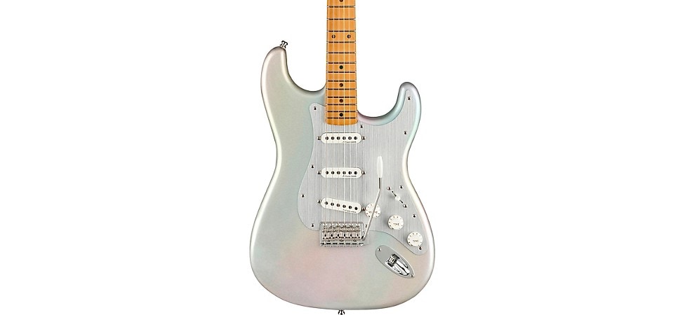 Fender H.E.R. Stratocaster Chrome Glow Electric Guitar