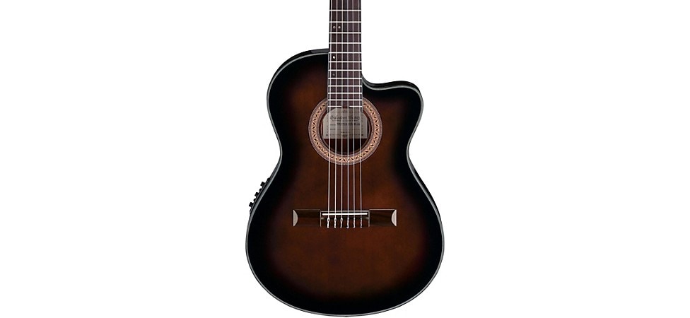 Ibanez GA35 Thinline Acoustic-Electric Classical Guitar