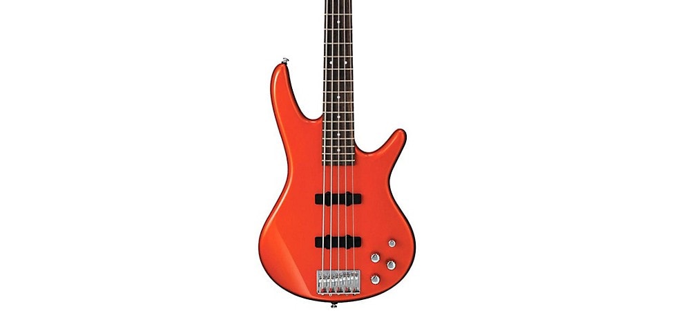 Ibanez GSR205 5-String Bass Roadster in Orange Metallic