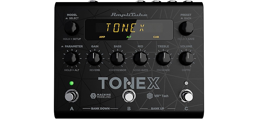 IK Multimedia TONEX Modeling Amp & Distortion Effects Pedal