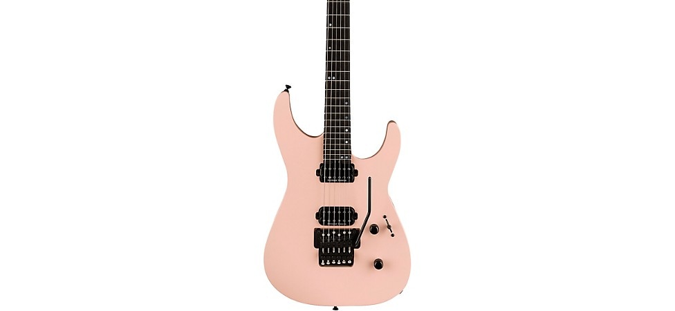 Jackson American Virtuoso Shell Pink Electric Guitar